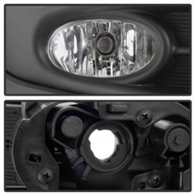 Spyder 17-18 Honda CRV OEM Fog Lights w/Switch &amp; Cover - Clear (FL-HCRV2017-T-C) - 5084903