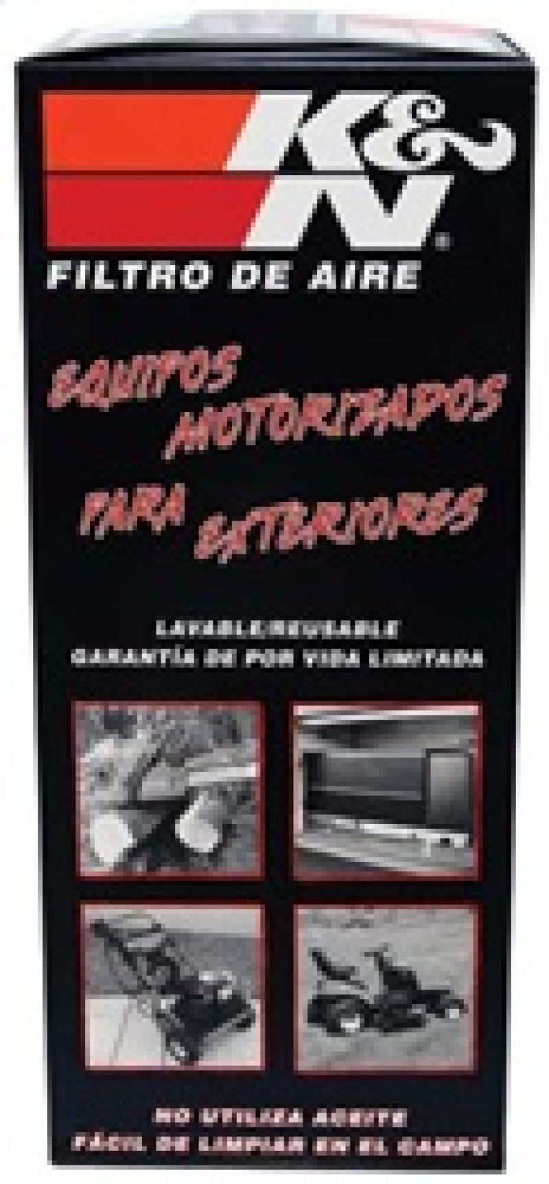 K&N Replacement Industrial Air Filter for Bobcat / Case Intl. / Caterpillar / Hitachi / John Deere - E-4961