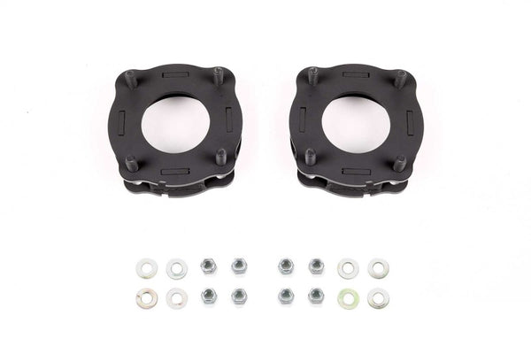Fabtech 2022 Toyota Tundra 1.5in Leveling Kit - Front Spacers and Hardware - FTL5606 for 2022-2025 Toyota Tundra - front view