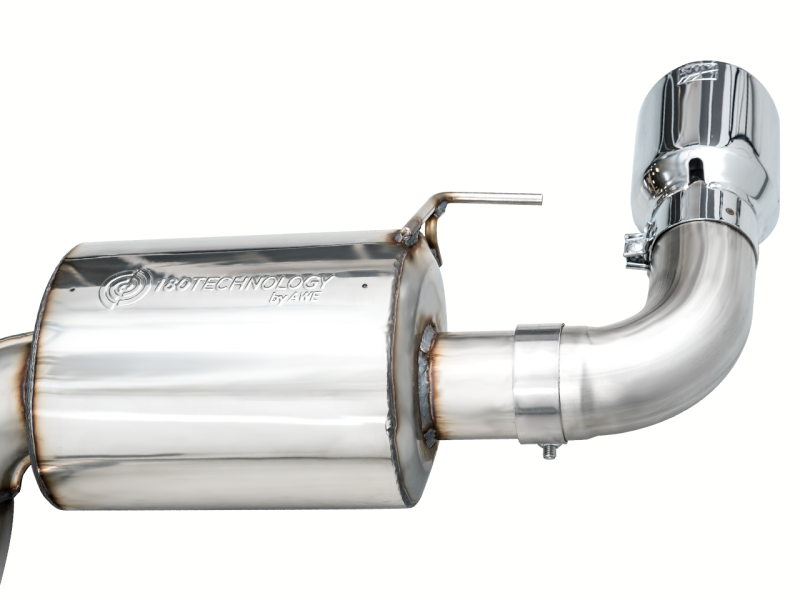 AWE 19-23 BMW 330i / 21-23 BMW 430i Base G2X Touring Axle Back Exhaust - Chrome Silver - 3015-32429
