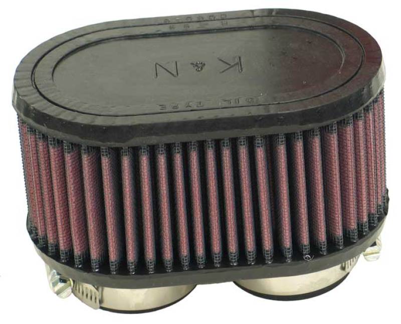 K&N Universal Rubber Filter 1968 Norton 750/850 commando - R-0990 by K&N Engineering - front view
