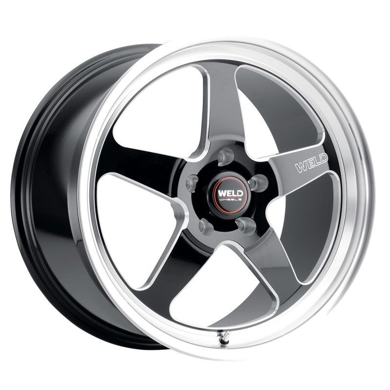 Weld S155 17x10 Ventura Drag 5x112 ET40 BS7.1 Gloss BLK MIL DIA 78.1 - S15570045P40