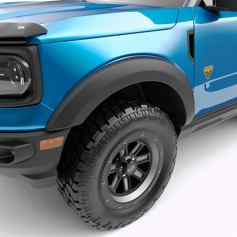 EGR 21-23 Ford Bronco Sport (Sport Utility) EGR Rugged Look Fender Flares (Set of 4) - Smooth Matte - 753564