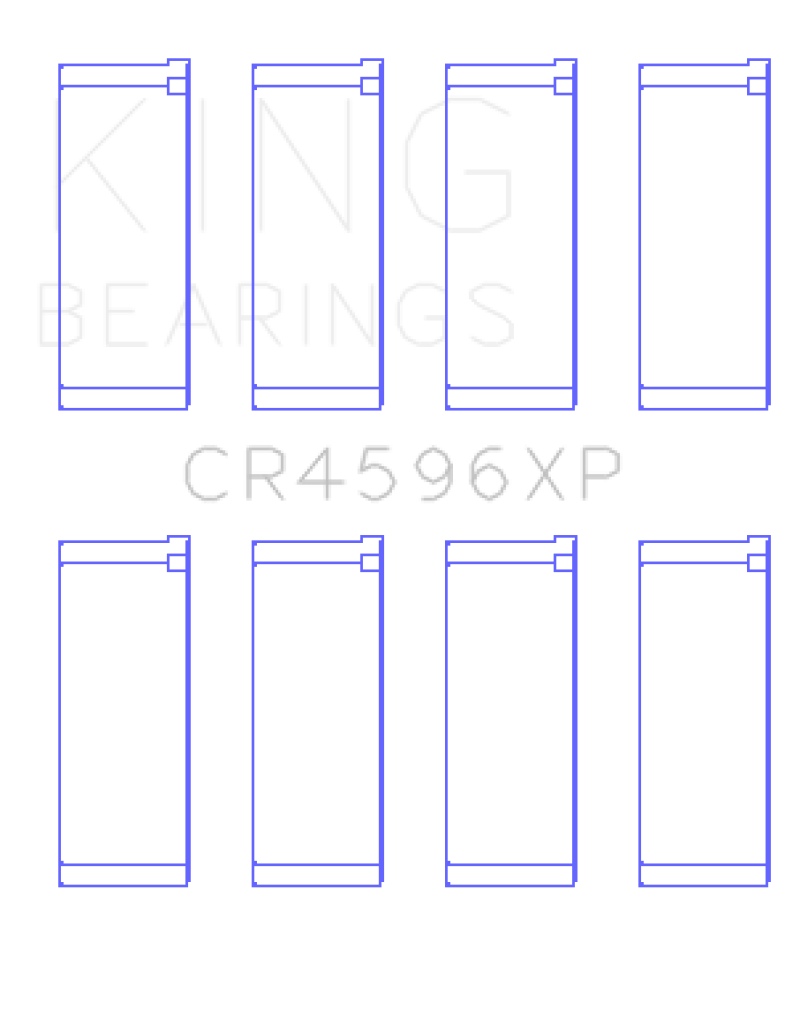 King BMW S14B20/S14B23/S14B25 (Size STD) Performance Rod Bearing Set - CR4596XP
