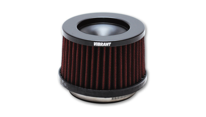 Vibrant The Classic Perf Air Filter 4.75in O.D. Cone x 3-1/2in Tall x 3in inlet I.D. Turbo Outlets - 10930
