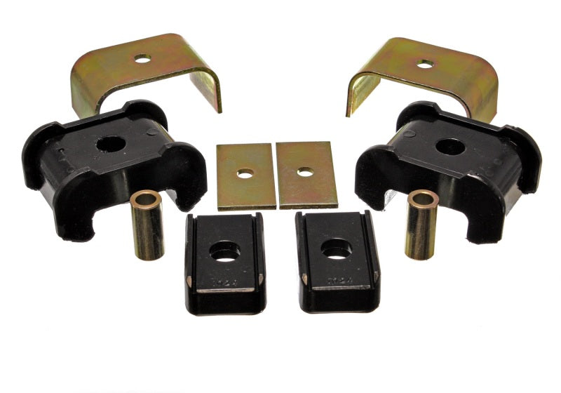 Energy Suspension Transmission Mounts - Black - 3.1106G for 1968-1984 Chevrolet K10 Suburban - angle view