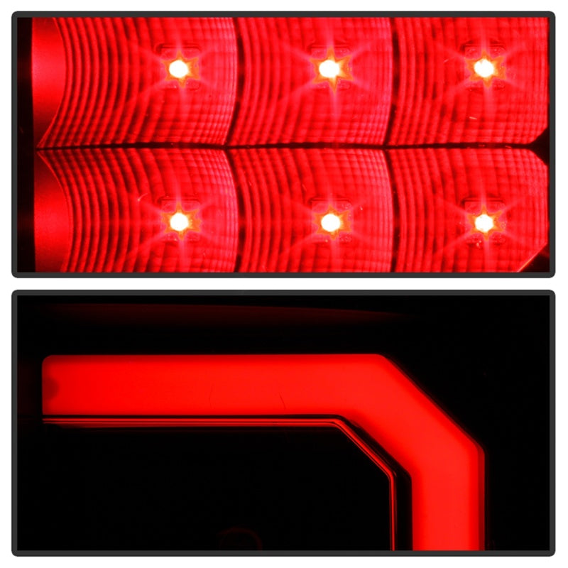 Spyder 04-09 Dodge Durango LED Tail Lights - Black Smoke ALT-YD-DDU04-LED-BSM - 5086549