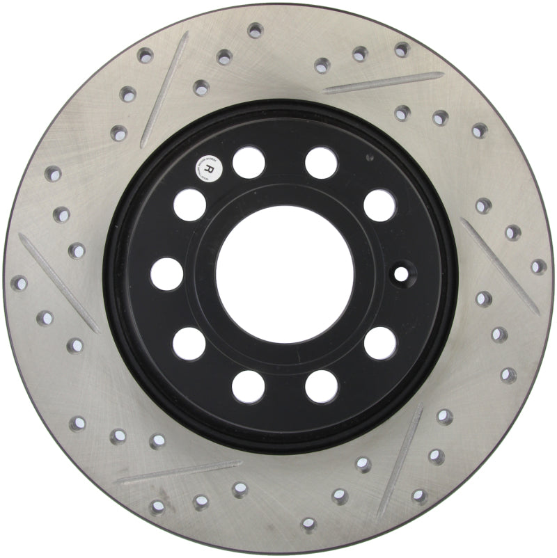 StopTech Slotted &amp; Drilled Sport Brake Rotor - 127.33099R