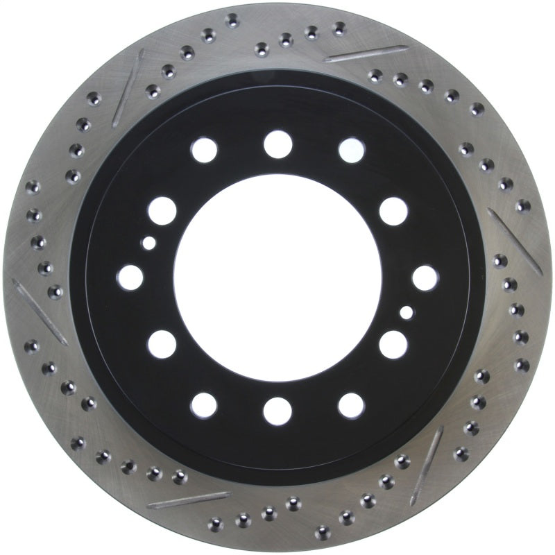 StopTech Slotted &amp; Drilled Sport Brake Rotor - 127.44175R