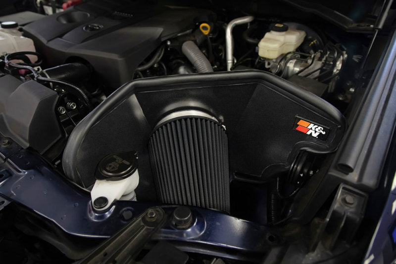 K&amp;N 22+ Toyota Tundra V6- 3.5L Blackhawk Performance Intake Kit - 71-9042