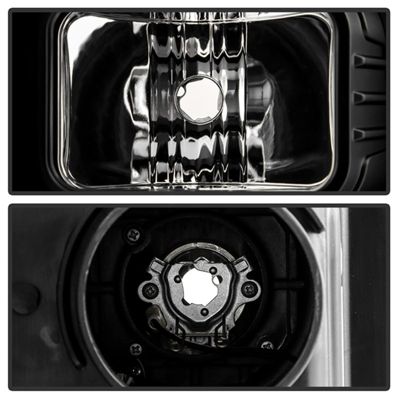 Spyder 19-22 Dodge Ram 2500 (Halogen Only) Projector Headlights - Black PRO-YD-DR19HDHALSI-SEQ-BK - 5088611