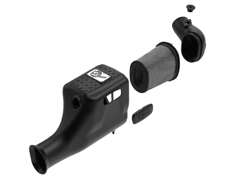 aFe MagnumForce Stage 2 Si Cold Intake System w/PDS 03-07 Ford Diesel Trucks V8-6.0L - 51-81022-1