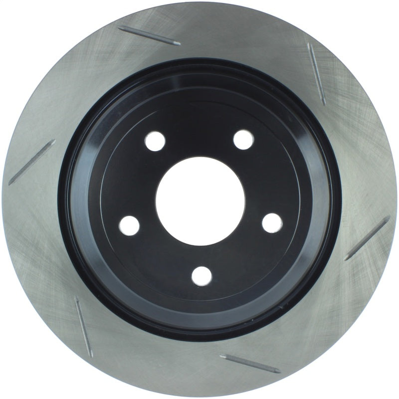StopTech 16+ Ford Focus RS Slotted Sport Brake Rotor - Rear Left - 126.61123SL