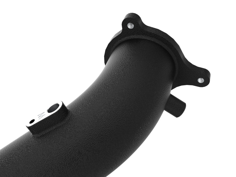 aFe BladeRunner Black 2-3/4in Aluminum Charge Pipe 2021 Toyota Supra GR (A90) I4-2.0L (t) B48 - 46-20488-B