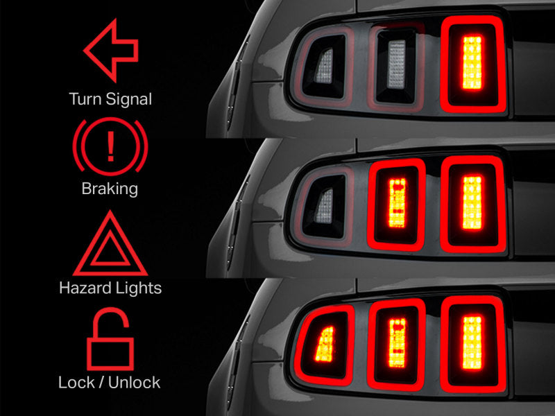 Raxiom 10-22 Ford Mustang Tail Light Sequencer (Plug-and-Play) - 301042