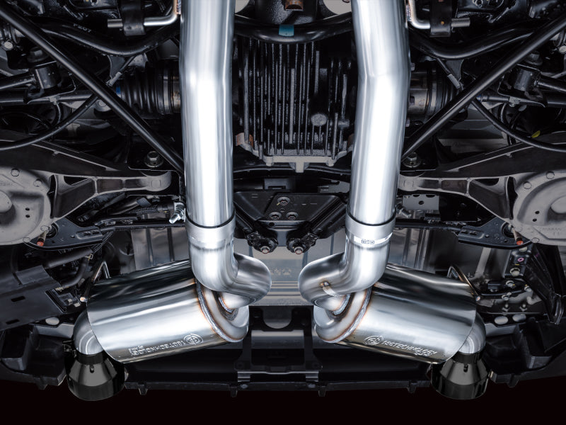 AWE 2023 Nissan Z RZ34 RWD Touring Edition Catback Exhaust System w/ Diamond Black Tips - 3015-33400