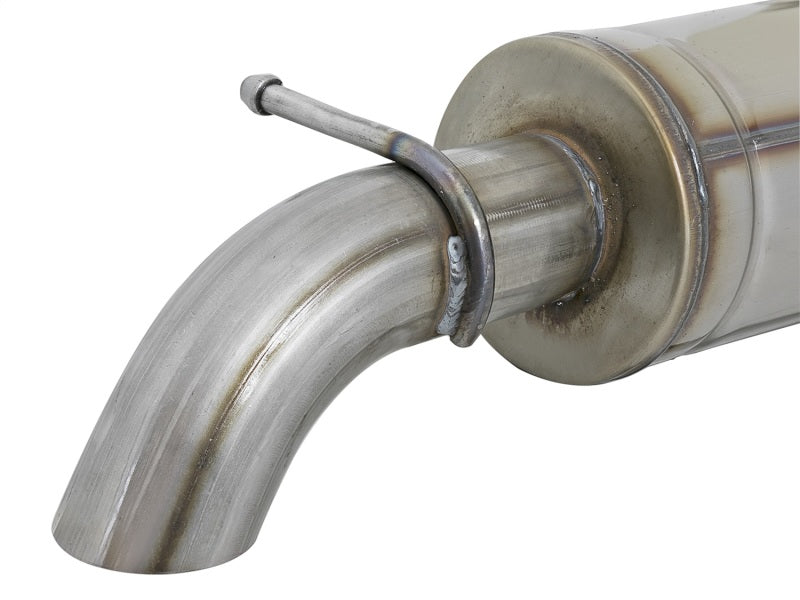 aFe Rock Basher 3in 409 SS Cat-Back Turn-Down Exhaust 12-18 Jeep Wrangler (JK) V6 3.6L/ 07-11 3.8L - 49-48069