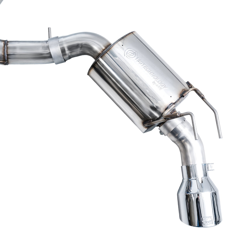 AWE Tuning 22+ Honda Civic Si/Acura Integra Touring Edition Catback Exhaust - Dual Chrome Silver Tip - 3015-32331