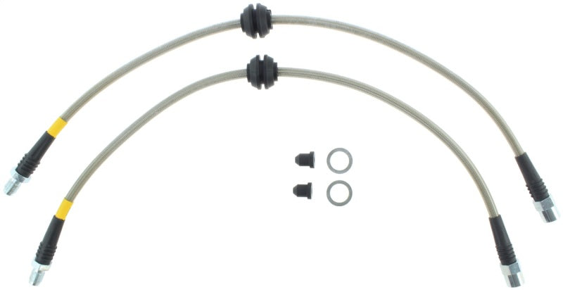 StopTech 08-09 BMW M3 (E92) SS Front Brake Lines - 950.34019