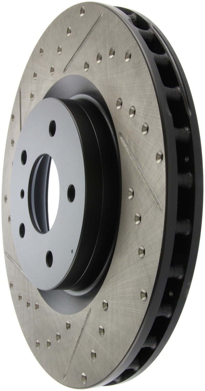 StopTech Slotted &amp; Drilled Sport Brake Rotor - 127.42076R