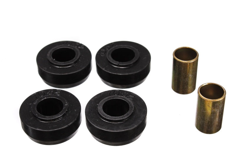 Energy Suspension 62-67 Chevy Nova Black Front Strut Rod Bushing Set - 3.7105G for 1962-1967 Chevrolet Chevy II - front view