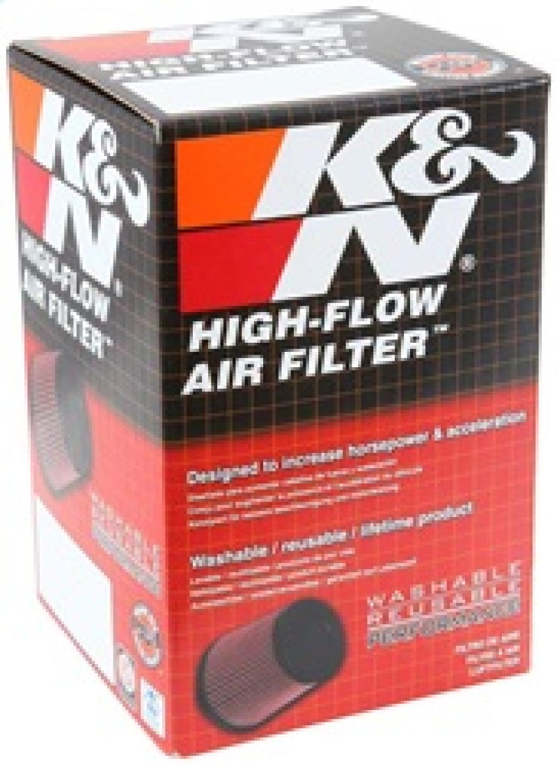 K&amp;N Filter Universal Rubber Filter 3 1/2 inch Flange 4 5/8 inch Base 3 1/2 inch Top 4 1/2 inch Heigh - RU-2790