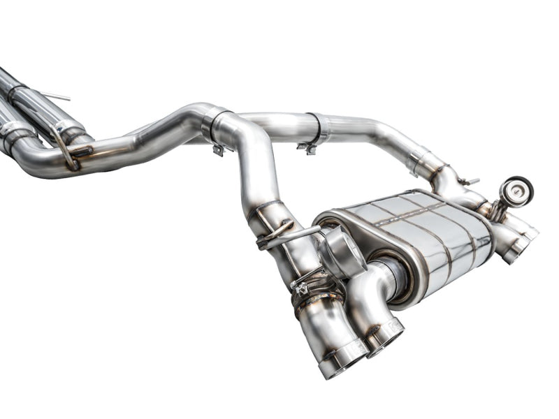 AWE 21+ Wrangler 392 Switchpath Cat-Back Exhaust- Quad BashGuards - 3025-41392