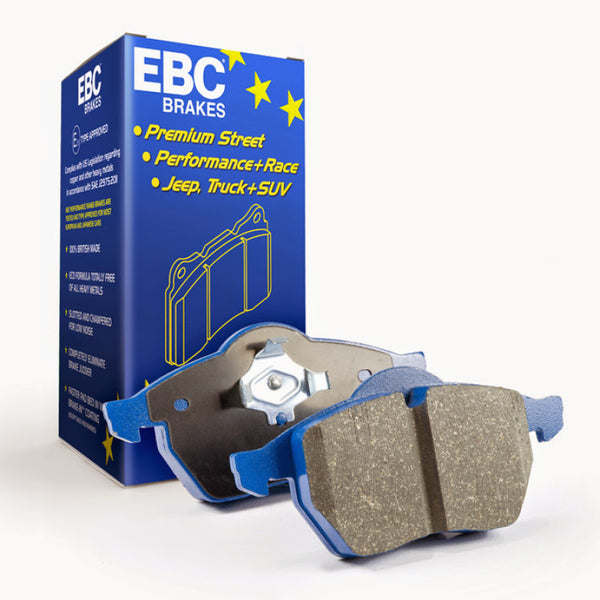 EBC 2015+ Ford Mustang (6Th Gen) 2.3L Turbo (GT Package) Bluestuff Front Brake Pads - DP53040NDX for 2015-2023 Ford Mustang -
