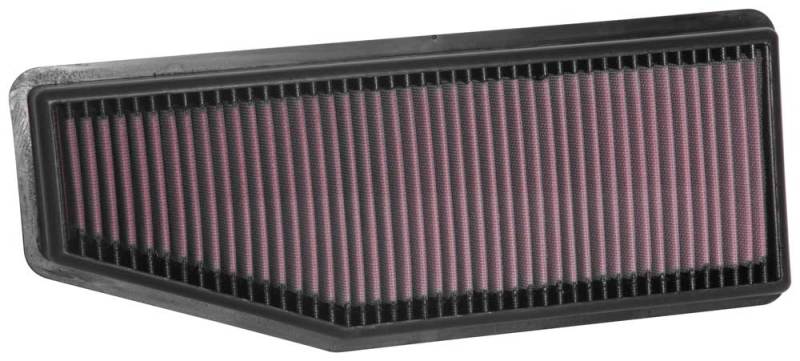 K&N 2019 Jeep Cherokee L4-2.0L F/I Turbo Replacement Drop In Air Filter - 33-5088 for 2019-2023 Jeep Cherokee - front view