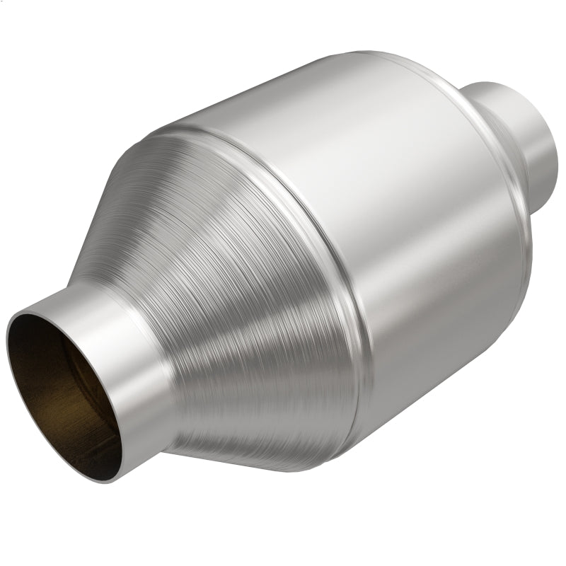 MagnaFlow Conv Univ 2.5in Inlet/Outlet Center/Center Round 3in Body L x 5in W x 8.75in Overall L - 51656