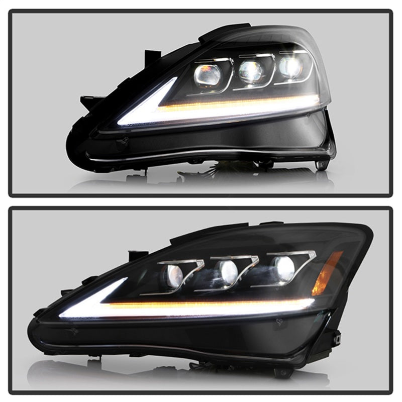 Spyder Apex 11-13 Lexus IS 250/350 Factory Xenon/HID Model Only High-Power LED Module Headlights - 5088826