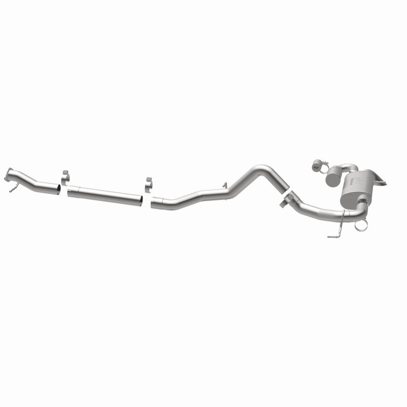 MagnaFlow 2021 Ford Bronco Overland Series Cat-Back Exhaust w/ Single Straight Driver Exit- No Tip - 19559