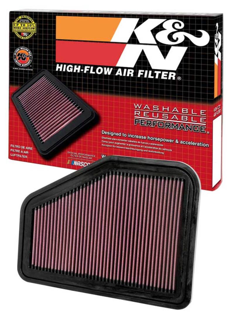 K&N 06 Holden Commodore VE Drop In Air Filter - 33-2919