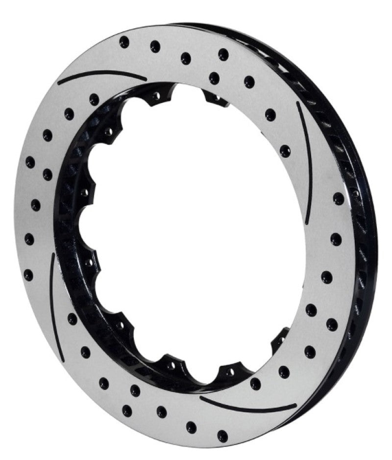 Wilwood Rotor-SRP48 SPC-37-LH-BLK-Drill 13.06 x 1.25 - 12 on 8.75in - 160-7799-BK