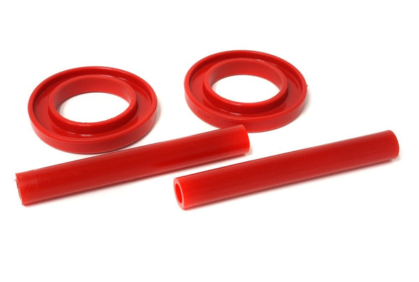 Energy Suspension 83-04 Ford Mustang SVO Red Front Spring Upper & Lower Isolator Set - 4.6102R for 1983-2004 Ford Mustang - f