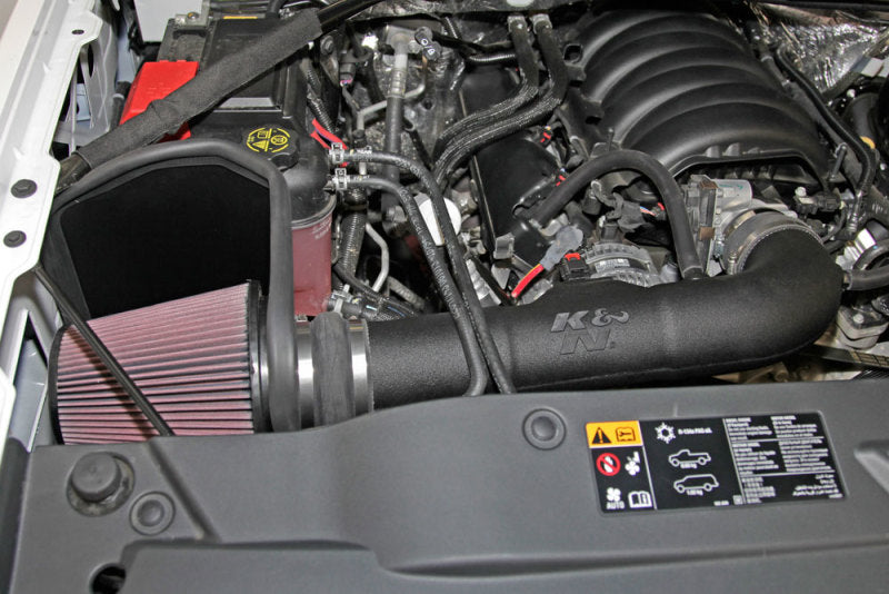 K&N 63 Series Aircharger Performance Intake Kit Chevy/GMC 14-15 Silverado/Sierra 1500 5.3L/6.2L V8 - 63-3082