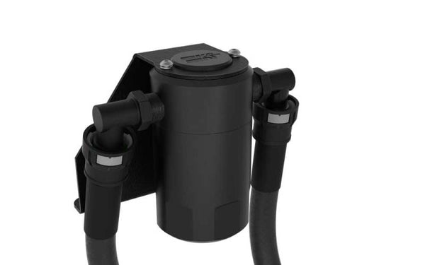K&N 11-23 Ford F150 3.5L V6 (Gas) Catch Can Oil Separator - 81-0800 for 2011-2024 Ford F 150 - front view