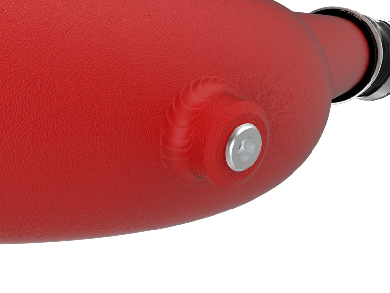 aFe 20-23 Ford Explorer ST V6 3.0L (tt) BladeRunner 2-3/4in Aluminum Cold Charge Pipe - Red - 46-20659-R