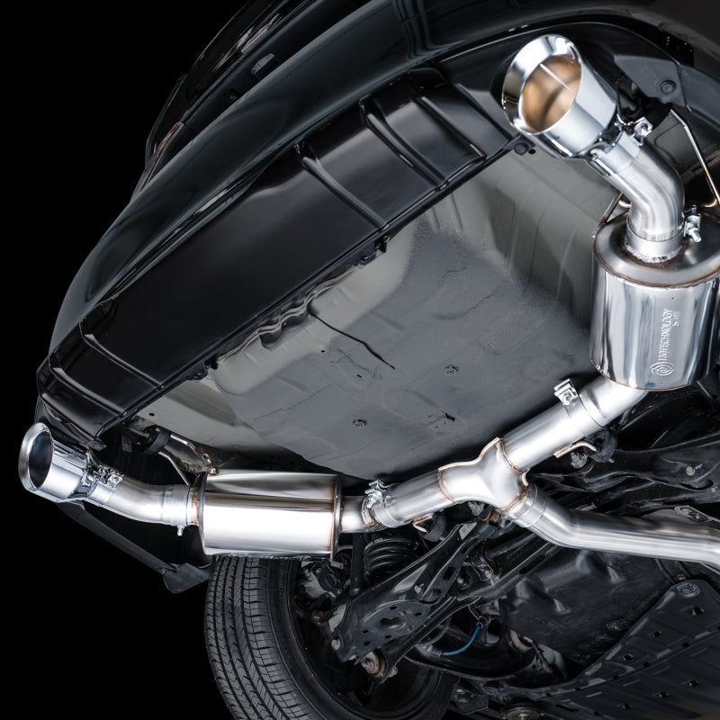 AWE Tuning 22+ Honda Civic Si/Acura Integra Touring Edition Catback Exhaust - Dual Chrome Silver Tip - 3015-32331
