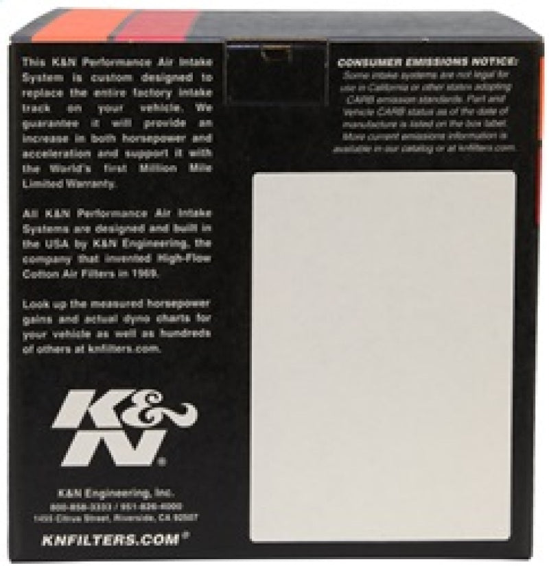 K&N 88-95 Toyota PickUp/4Runner V6 Performance Air Intake Kit - 57-9006