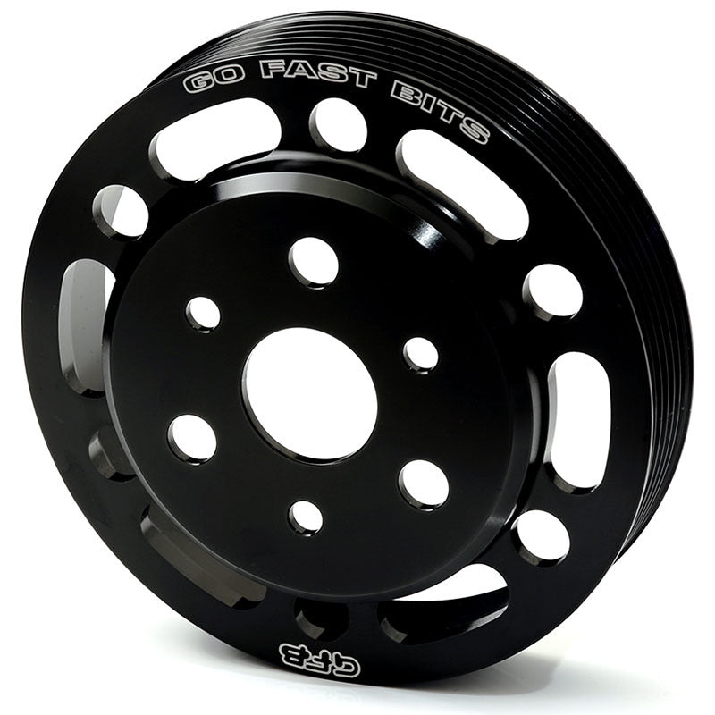 GFB 13+ Subaru BRZ / 13+ Scion FR-S Lightweight Aluminum Water Pump Pulley - 2223 for 2013-2020 Subaru BRZ - side view