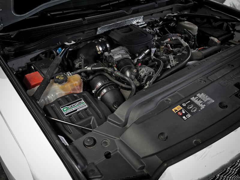 aFe Quantum Pro DRY S Cold Air Intake System 11-16 GM/Chevy Duramax V8-6.6L LML - Dry - 53-10006D
