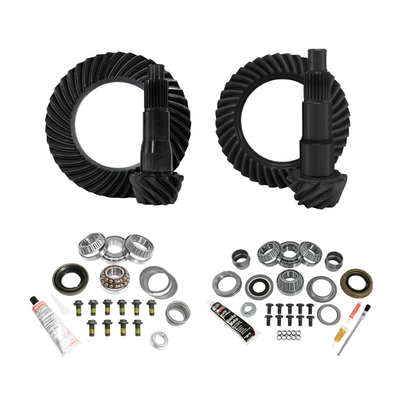 Yukon Complete Gear and Kit Pakage for JL Jeep Non-Rubicon w/ D35 Rear &amp; D30 Front - 4:56 Gear Ratio - YGK073