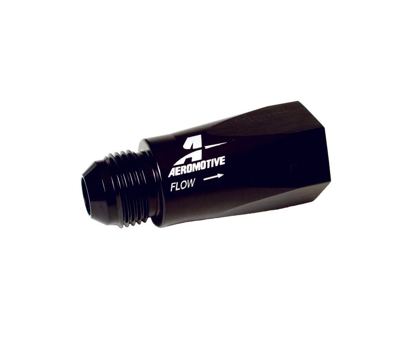 Aeromotive In-Line Full Flow Check Valve (Male -10 AN Inlet / Female -10 AN outlet) - 15107