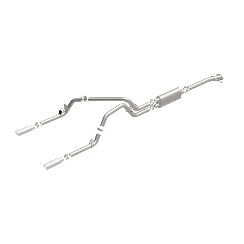 MagnaFlow Stainless Cat-Back Exhaust 2015 Chevy Colorado/GMC Canyon Dual Split Rear Exit 3.5in - 19019