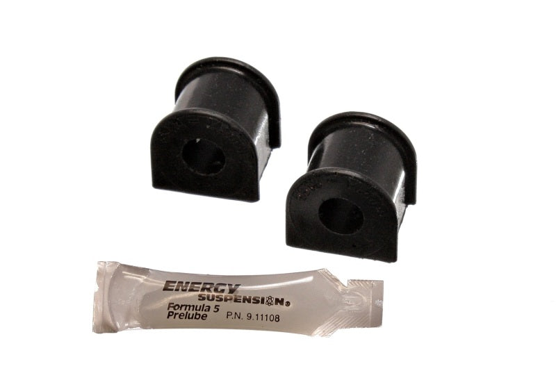 Energy Suspension 79-85 Mazda RX7 Black 14mm Rear Sway Bar Bushings - 11.5106G for 1979-1985 Mazda RX 7 - angle view