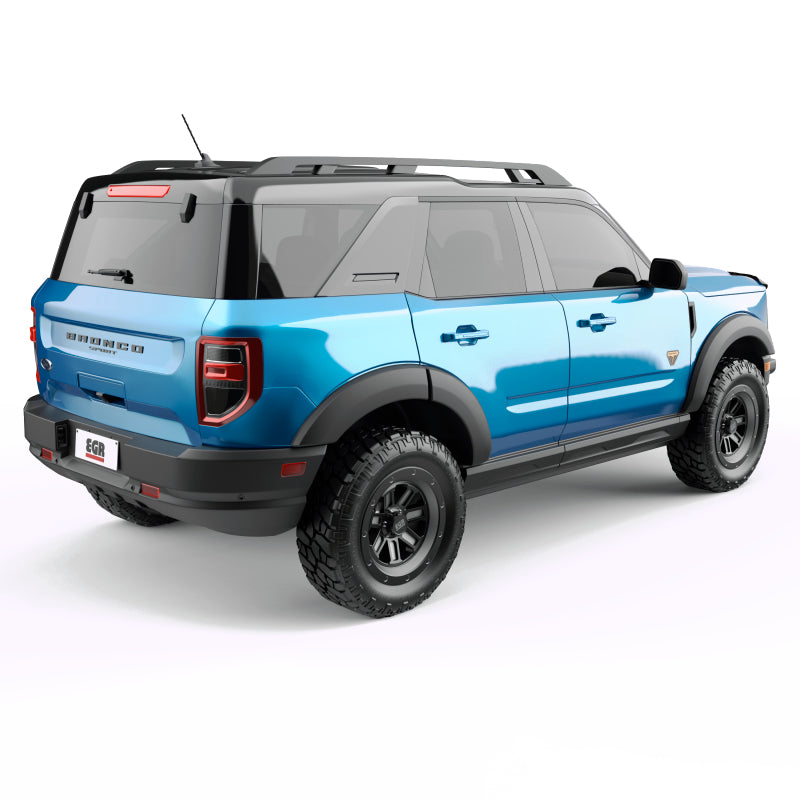 EGR 21-23 Ford Bronco Sport (Sport Utility) EGR Rugged Look Fender Flares (Set of 4) - Smooth Matte - 753564