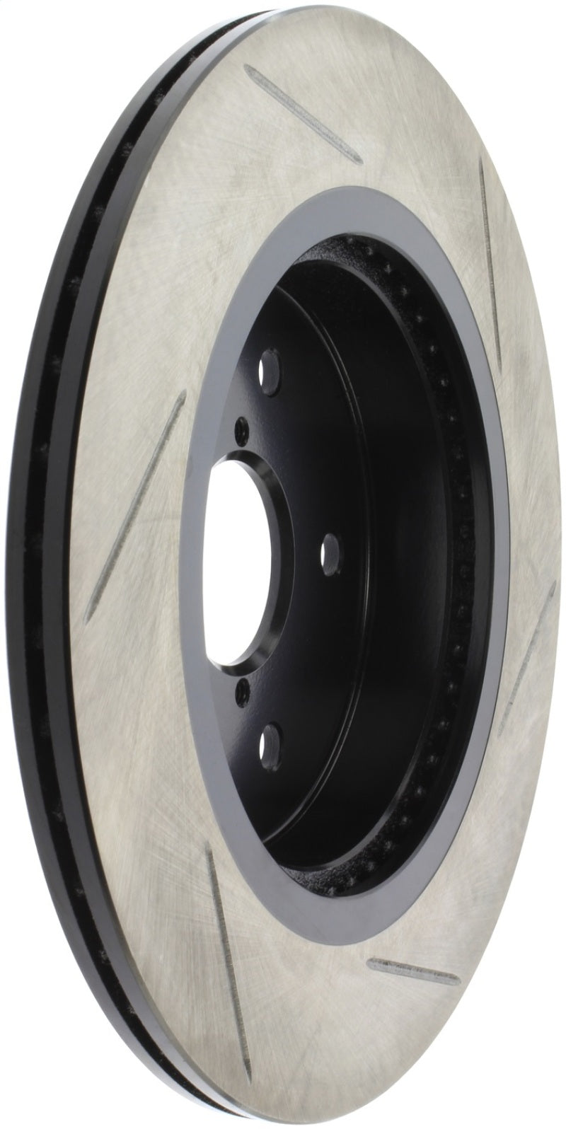 StopTech 16-17 Subaru WRX w/EyeSight Technology Sport Slotted Rear Right Rotor - 126.47037SR