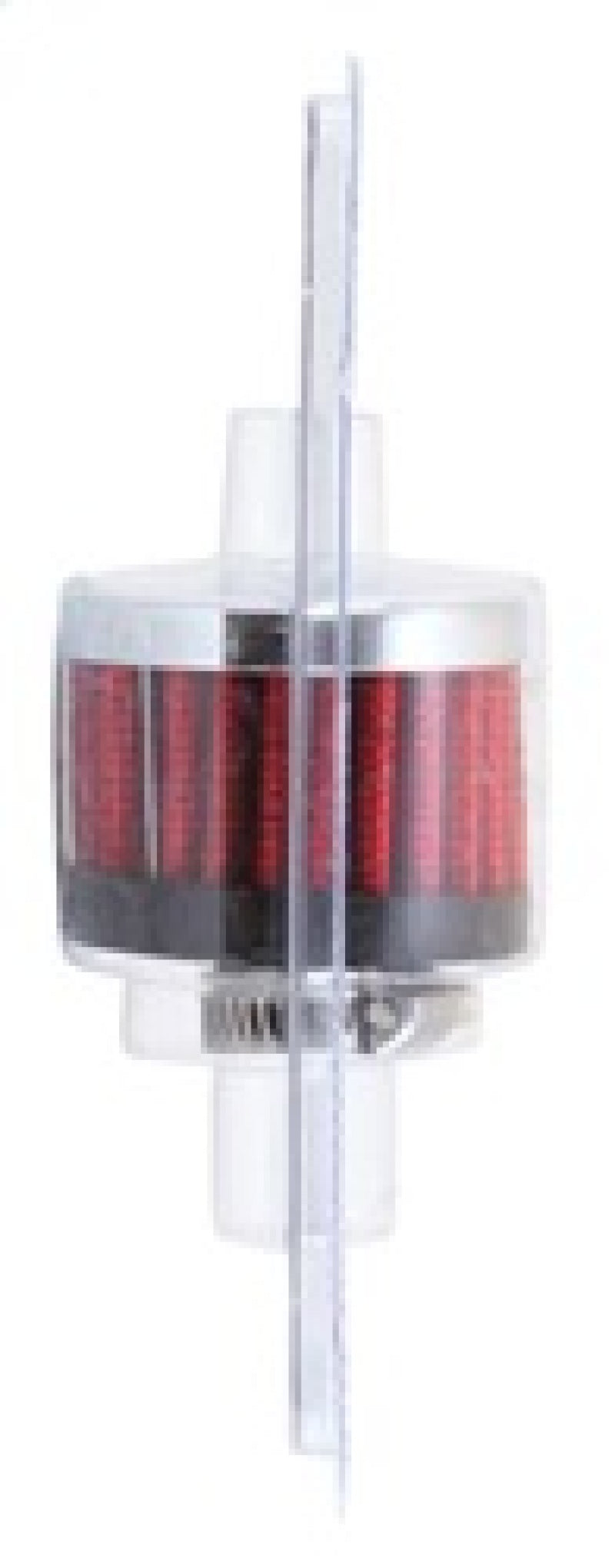 K&N Clamp On Rubber Base Crankcase Vent Filter 0.375in Flange ID x 2in OD x 1.5in Height - 62-1320