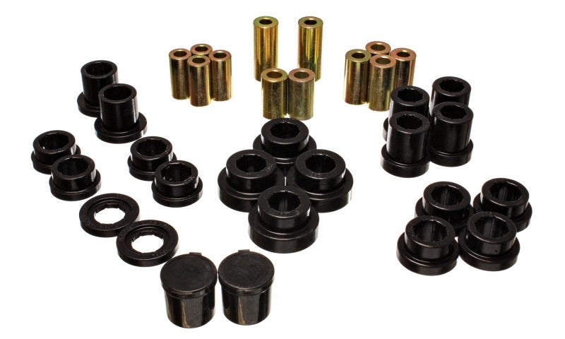 Energy Suspension 00-09 Honda S2000 Black Rear End Control Arm Bushing Set - 16.3121G for 2000-2009 Honda S2000 - angle view